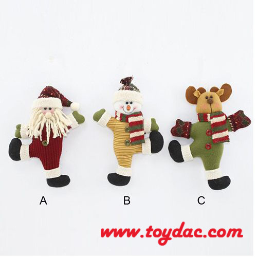Juguete navideño relleno de Papá Noel 