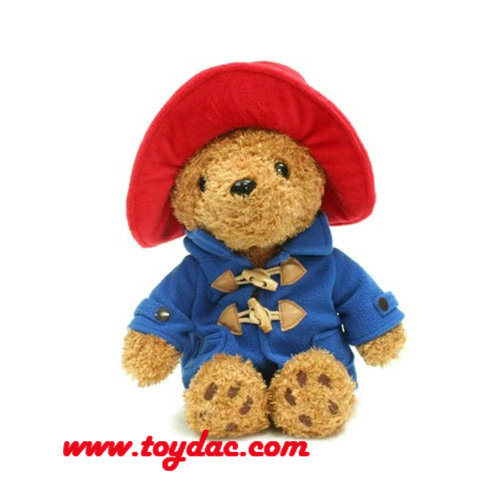 Gorro de vestir suave con osito de peluche