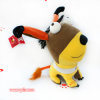 Juguete relleno para perros de PU con gorro de médico