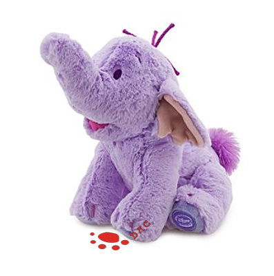 Perro de peluche de doble color