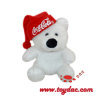 Gorro de vestir suave con osito de peluche
