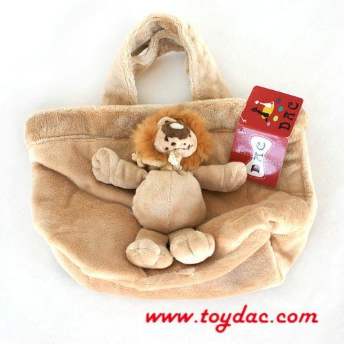 Bolso León De Peluche Para Niños
