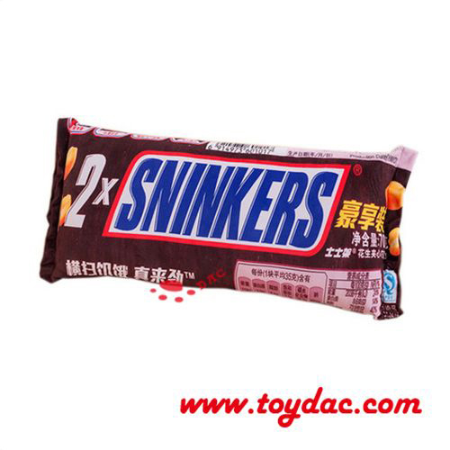 Almohada suave con forma de caramelo de chocolate