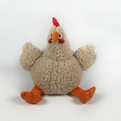 Polla de juguete de animales de granja de peluche