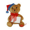 Gorro de vestir suave con osito de peluche