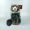Antílope mascota animal de peluche con vestido