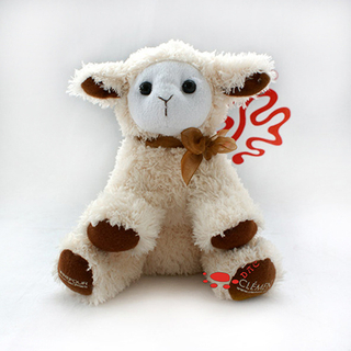 Mascota de oveja de regalo publicitario de felpa