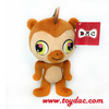 Ardilla de dibujos animados de peluche suave