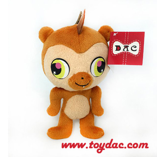 Ardilla de dibujos animados de peluche suave