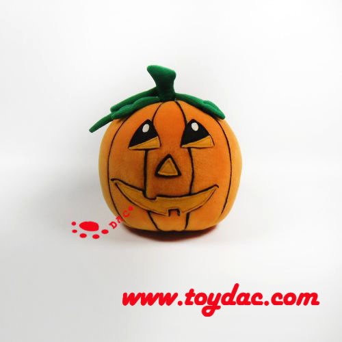 Calabaza de gorro de Halloween de felpa