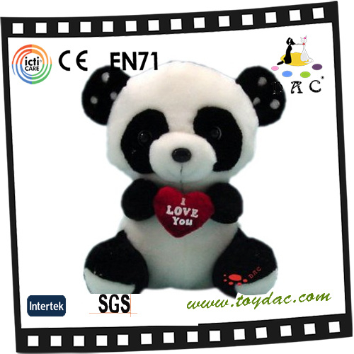 Peluche Panda de San Valentín