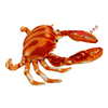 Dac Peluche Mar Cangrejo Rojo