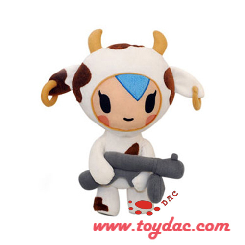Personaje De Dibujos Animados Niño Muñeca