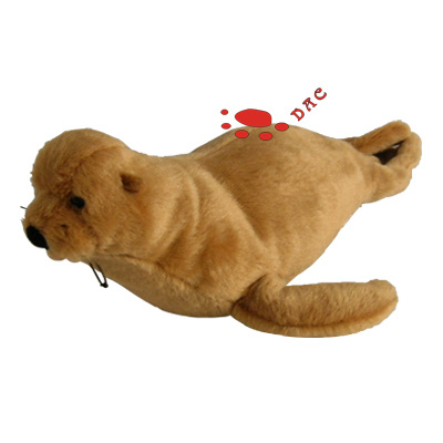 León marino de peluche de juguete oceánico