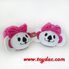 Pantuflas de peluche con osito suave
