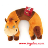 Almohada de cuello de vaca animal de felpa