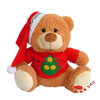 Oso de peluche de juguete navideño