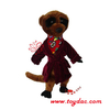 Castores de juguete de televisión de dibujos animados de peluche