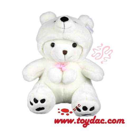 Peluche Oso Polar Doble Cara