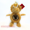 Reloj de pared de animales de peluche