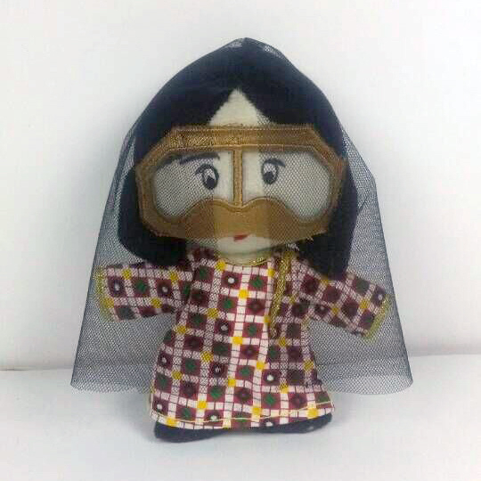 Payaso de peluche relleno