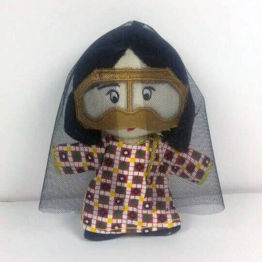 Payaso de peluche relleno