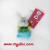 Juguete del llavero de la mascota de la felpa