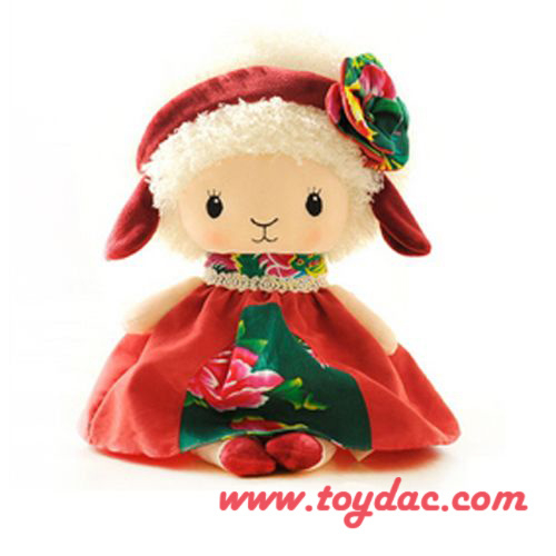 Muñeco navideño de peluche