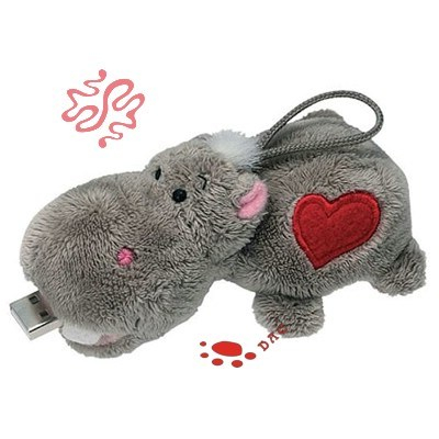 Unidad flash USB de juguete de peluche