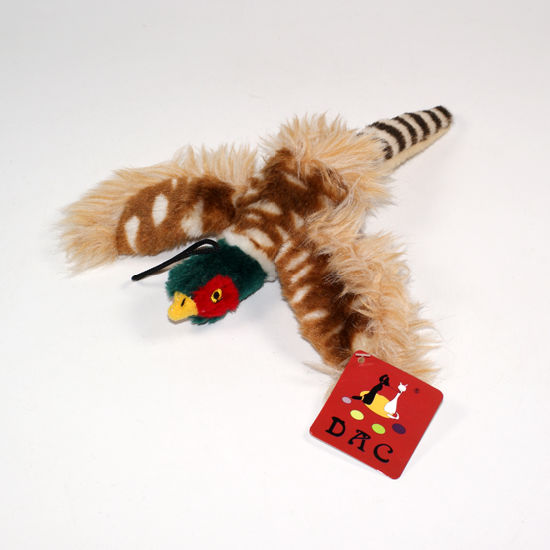 Juguete de peluche para mascotas, pato salvaje realista