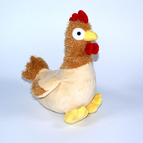 Gallo de peluche simpático animal