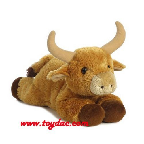 Vaca de juguete de peluche suave