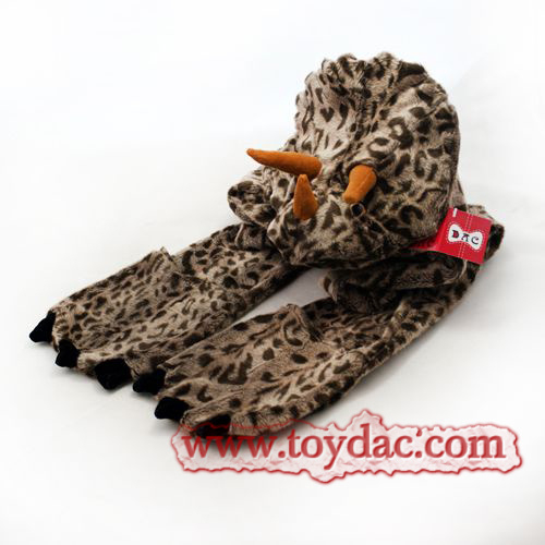 Gorra de animales de peluche