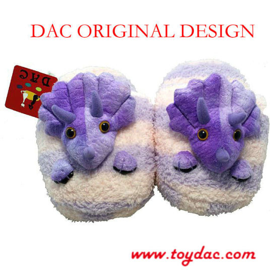 Pantuflas de peluche con osito suave