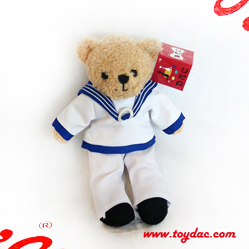 Juguete de peluche de oso naval