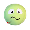 Bola de cara sonriente de espuma antiestrés