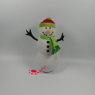 Regalo de muñeco de nieve navideño relleno