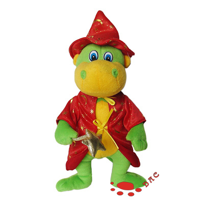Juguete de dinosaurio de dibujos animados de peluche
