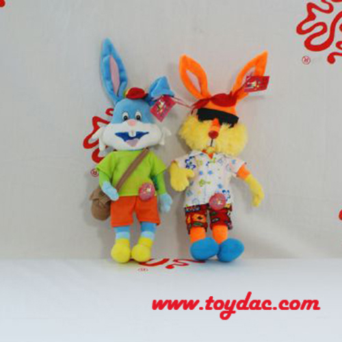Vestido de película de peluche Conejo de juguete