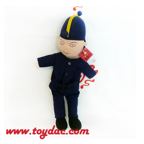 Muñeca de dibujos animados de figura de película de felpa