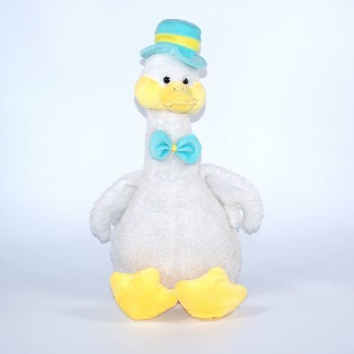 Pato de dibujos animados relleno de felpa