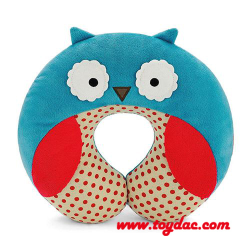 Almohada Búho Rellena De Algodón Puro