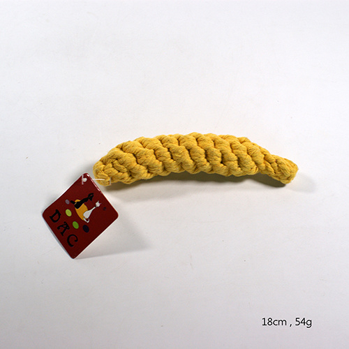 Cuerda para masticar dientes de mascotas con forma de fruta