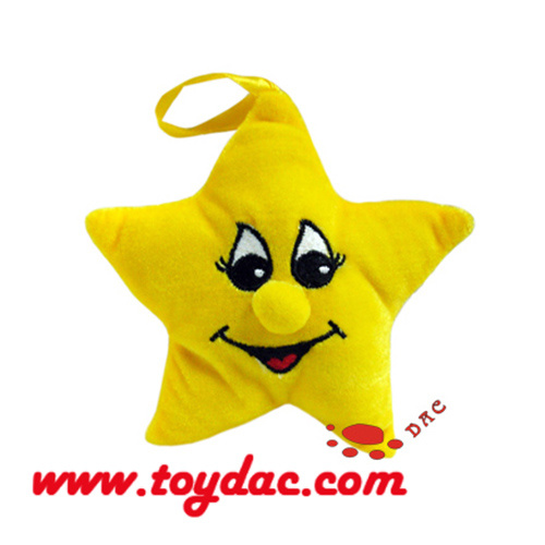 Llavero de peluche con globo ocular de dibujos animados