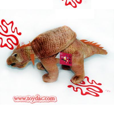 Juguete de fiesta de dinosaurio de peluche con ropa