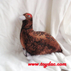 Juguete de peluche para mascotas, pato salvaje realista