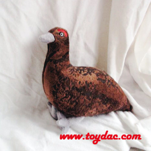 Juguete de peluche para mascotas, pato salvaje realista