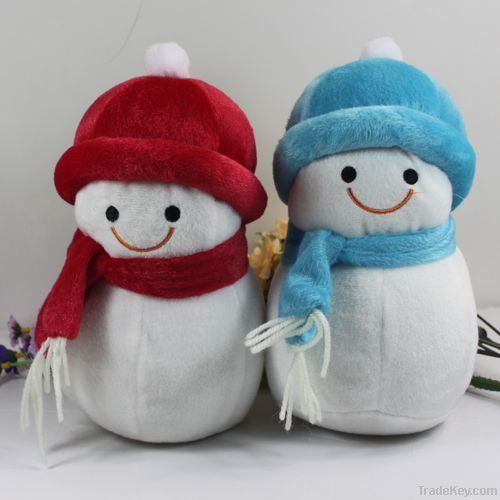 Juguete navideño de mini pingüino de peluche