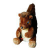 Ardilla de dibujos animados de peluche suave