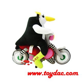 Pingüino de juguete animal de dibujos animados de peluche